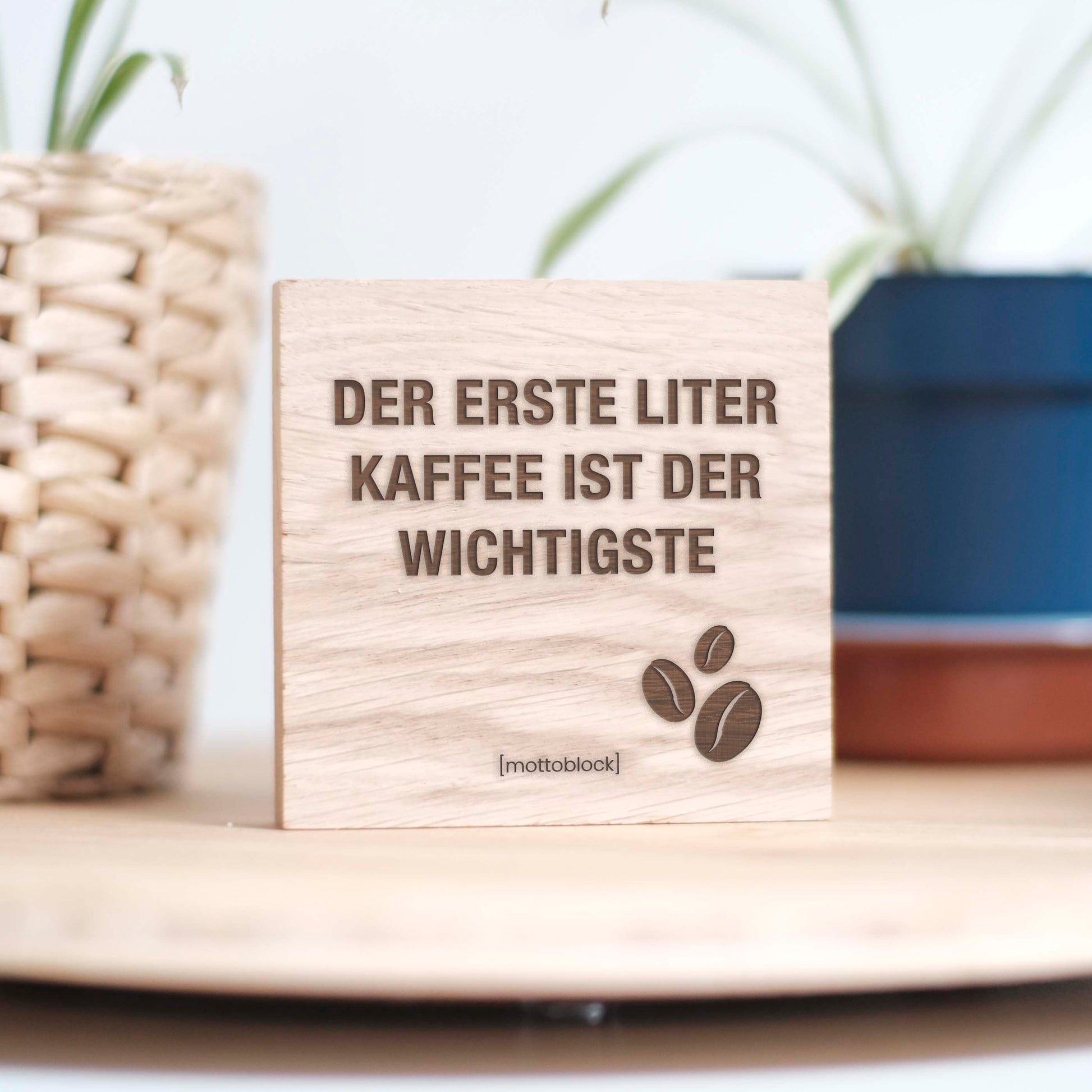 mottoblock | Der erste Liter Kaffee ist der wichtigste