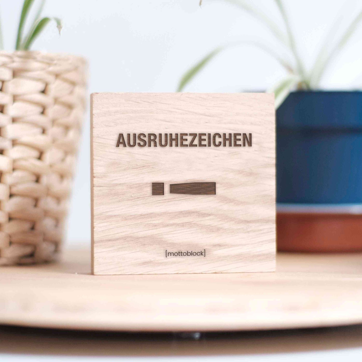 mottoblock | Ausruhezeichen