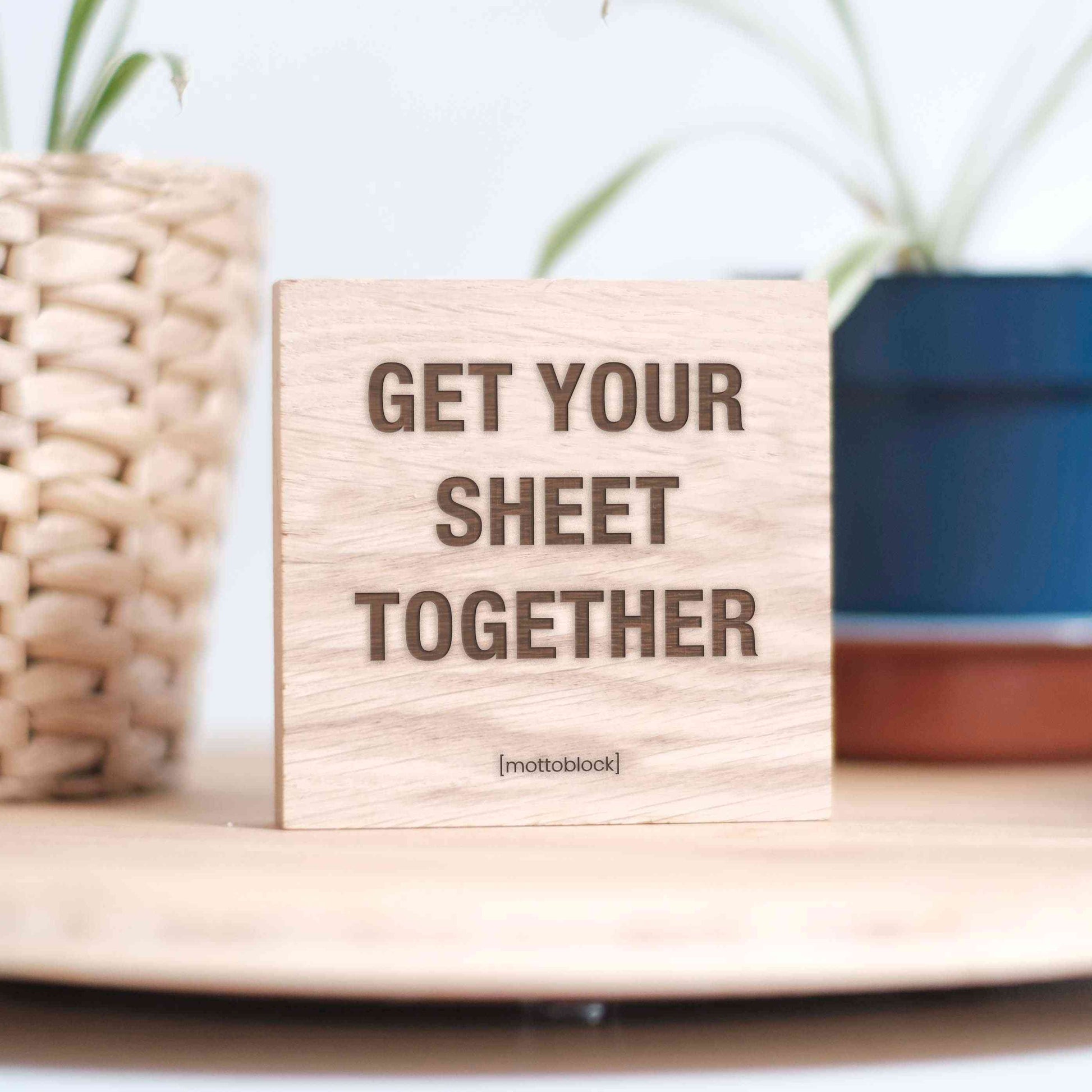 mottoblock | Get your sheet together