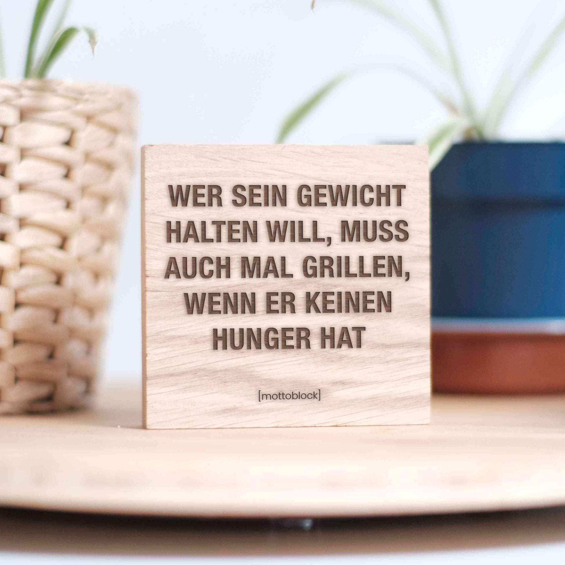 mottoblock | Gewichtsgrillen