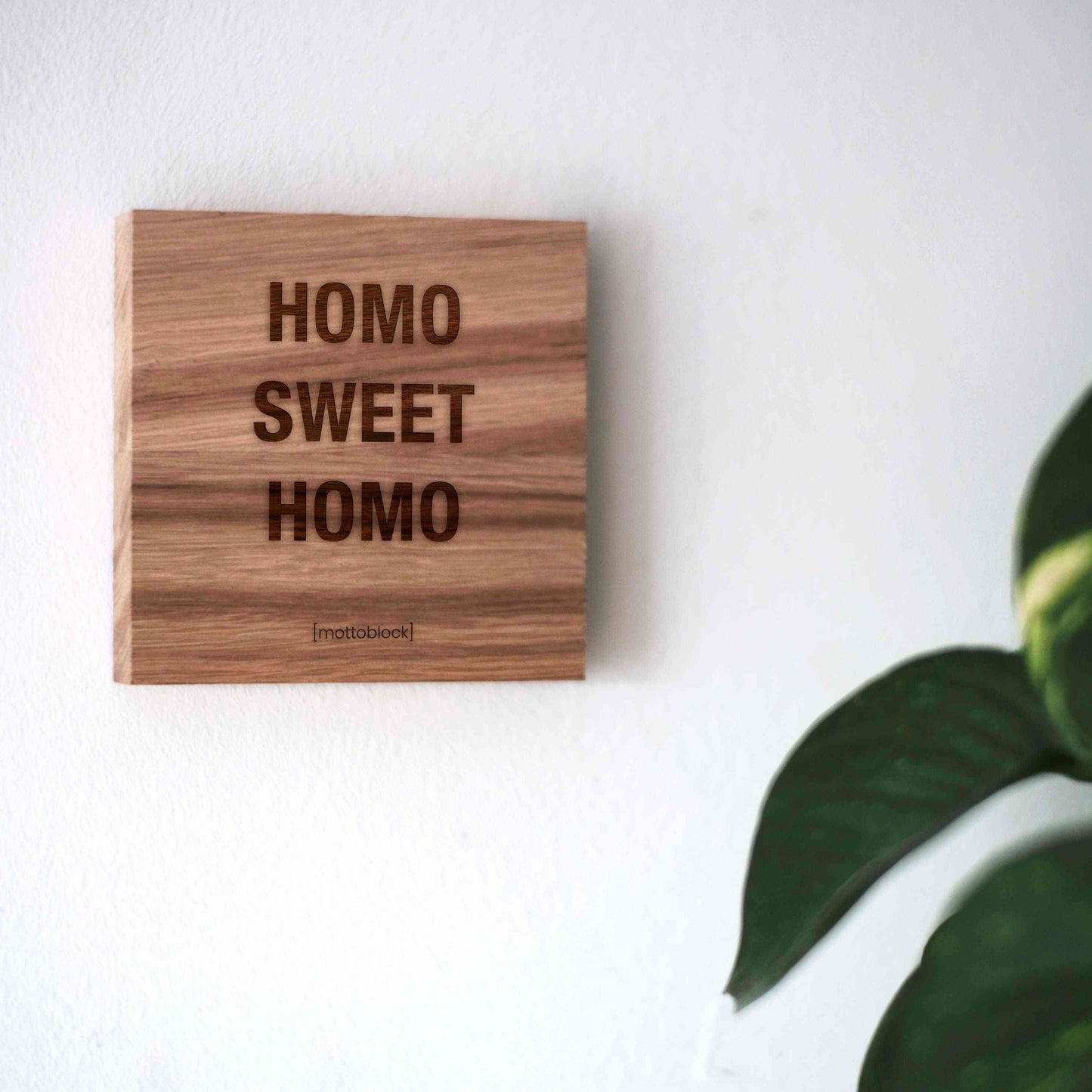 mottoblock | Homo Sweet Homo