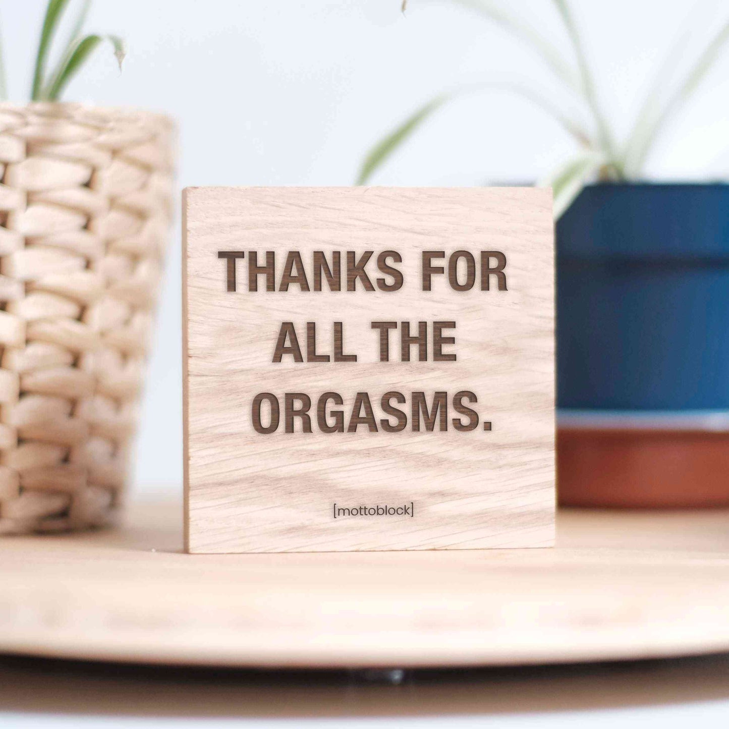 mottoblock | Thanks for Orgasms